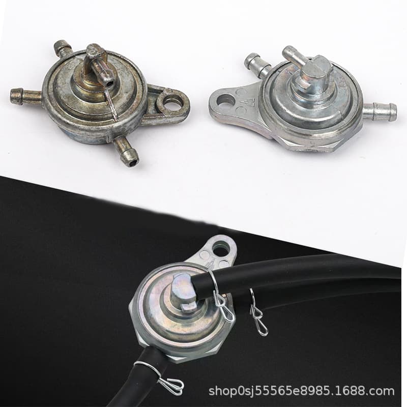GY6 50-150CC Moped Scooter ATV Sand Cart Four-Wheel Motorcycle Gas Pump Oil Switch Fuel Tank Three-Way Valve