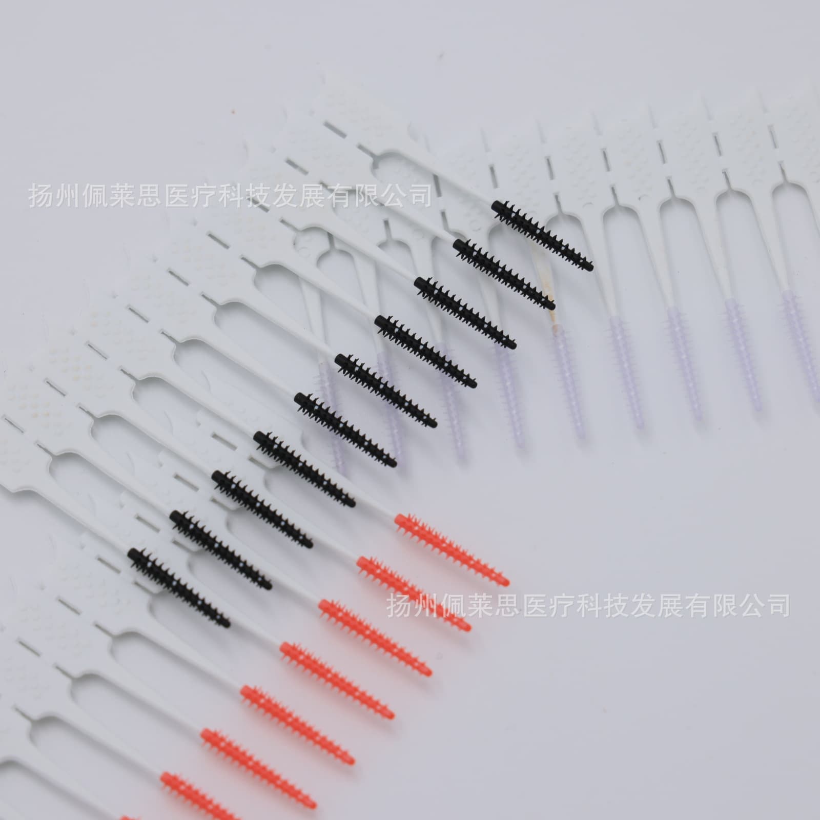 Soft Rubber Interdental Brush Orthodontic Single-Tuft Head Cleaner Small Toothbrush Wire Interdental Brush Tooth Gap Orthodontic Cleaning