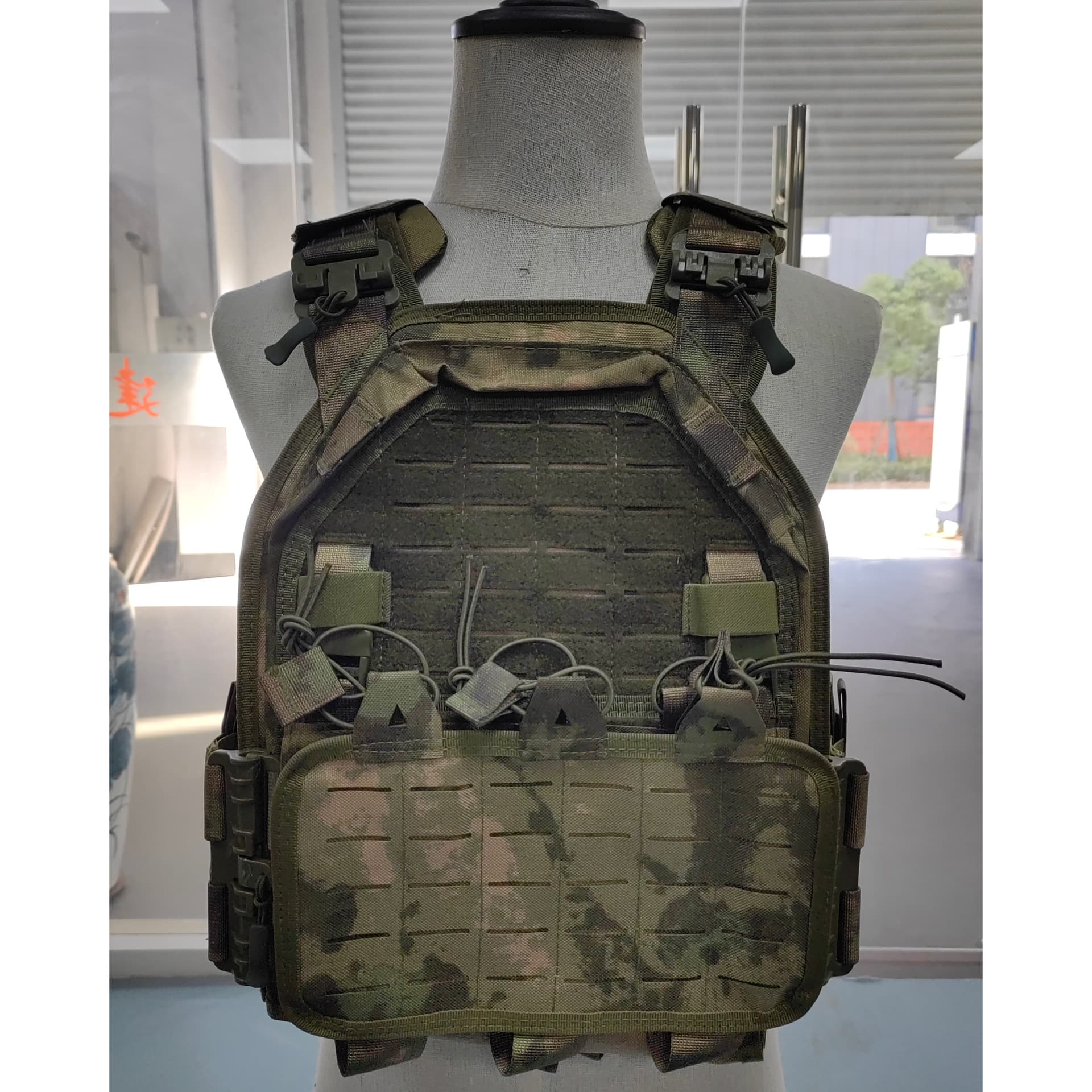 Jianma Quick-Release Tactical Bulletproof Vest Camouflage Vest Wear-Resistant Breathable Multi-Functional Quick-Release Waistcoat Military Fan CS In Stock
