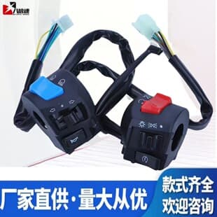 Motorcycle Tricycle Handlebar Switch Assembly CG125 Loncin 125/150/200 Starter Horn Headlight Turn Signal