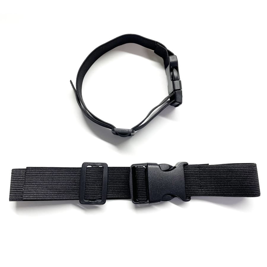 Elastic webbing with wide adjustable buckles for fixation, outdoor backpack luggage straps, and bungee cords
