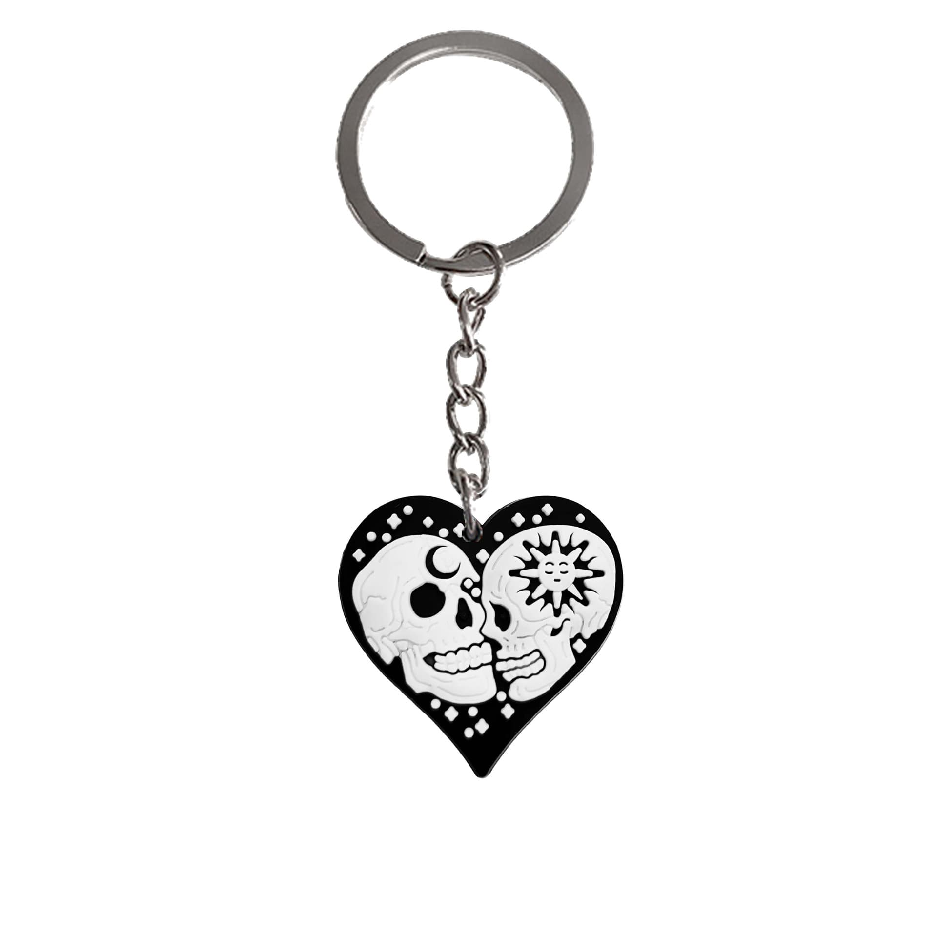 Gothic Style Series Keychain Decoration Cartoon Keychain PVC Soft Rubber Keychain Bag Pendant Wholesale Gift