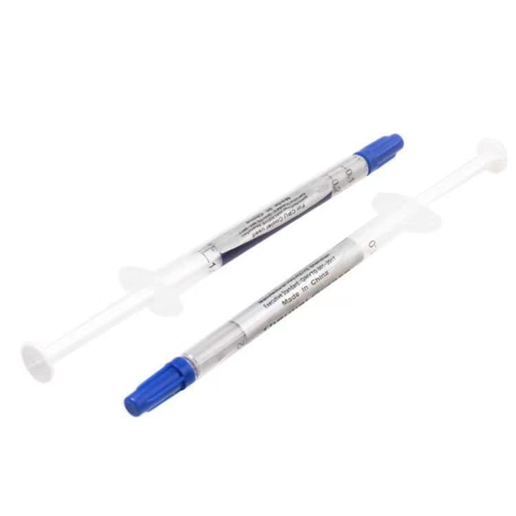 Thermal Silicone Grease 510 Small Needle Tube Thermal Silicone Grease Containing Silver Gray Silicone Cooling Silicone Grease CPU Graphics Card Cooling Paste