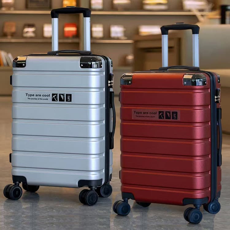 Large Capacity Women's Suitcase 24-inch, Durable 20-inch Carry-on and 28-inch Men's Password-Protected Luggage