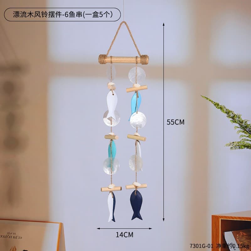 Mediterranean Fishing Net Photo Wall for Restaurant and Shop Decoration, Ocean-Themed DIY Message Board for Kindergarten Photo Wall