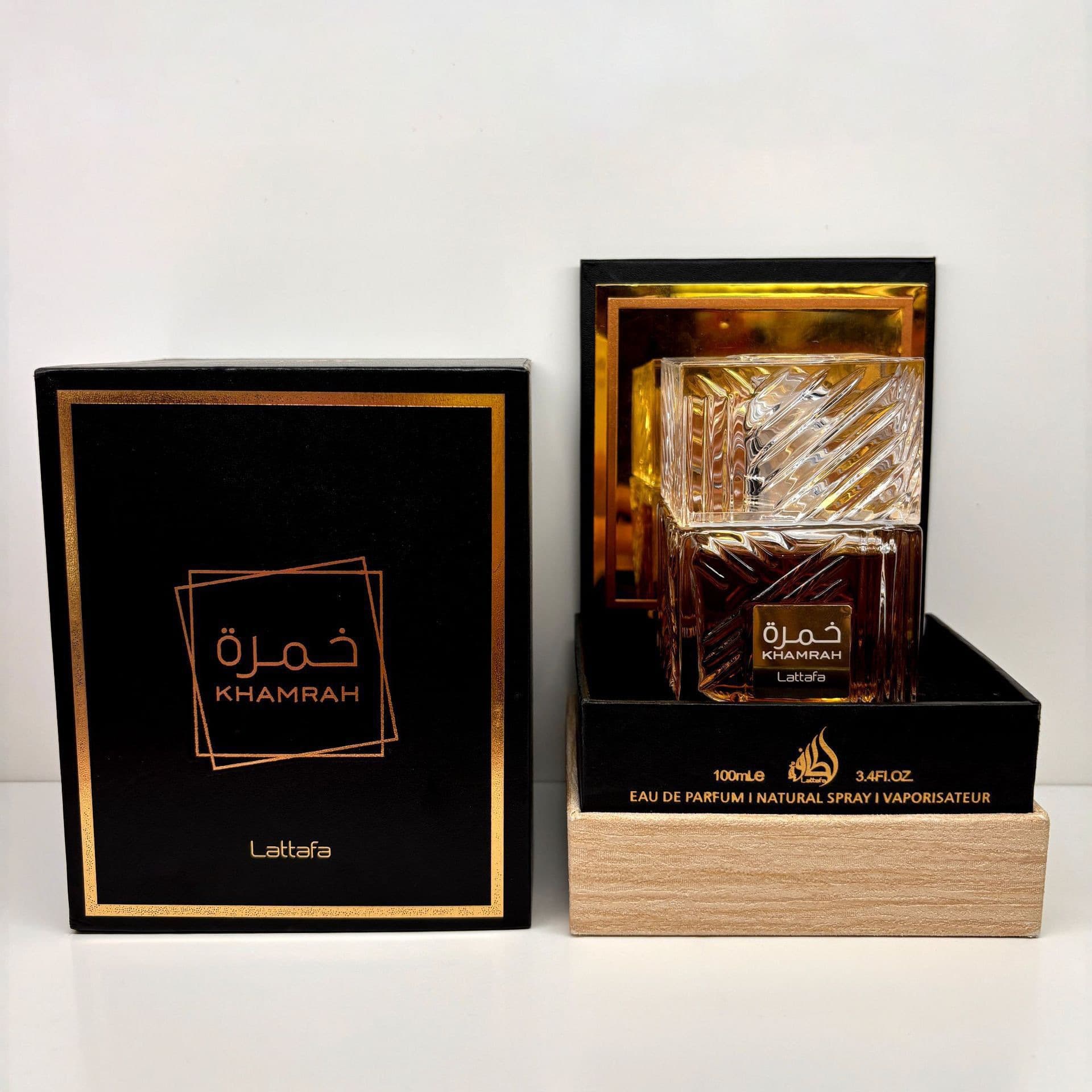 Cross-border hot model Lattafa perfumes Khamrah Middle Eastern Arabic unisex high-end perfume 100ml
