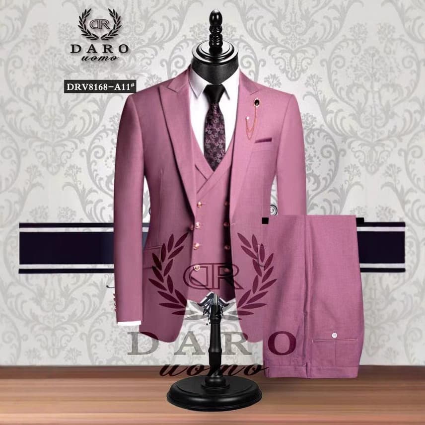 Cross-border foreign trade plus size men's suit dress three-piece African European and American SUIT banquet evening suit suit