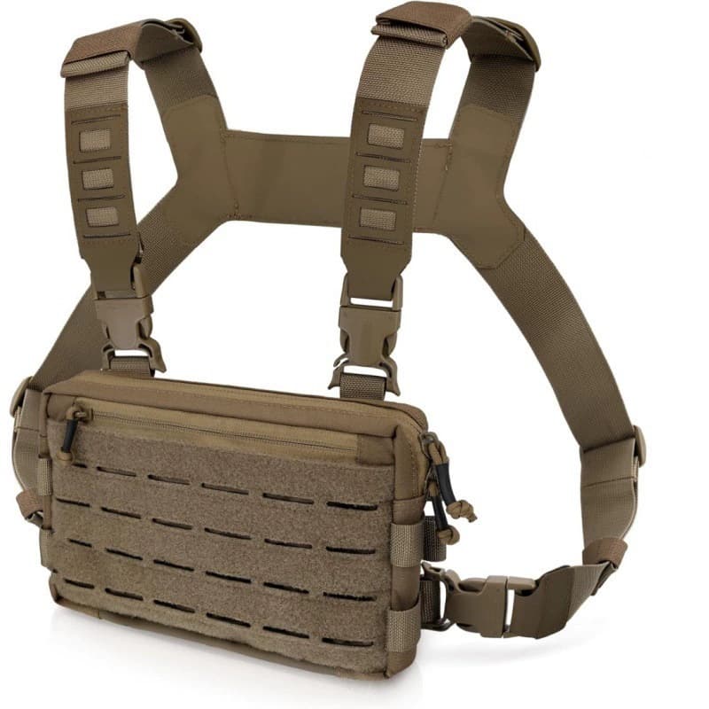 In Stock Cross-Border Men's Tactical Chest Bag Outdoor Tactical Vest Outdoor Sports Cycling Vest Multifunctional