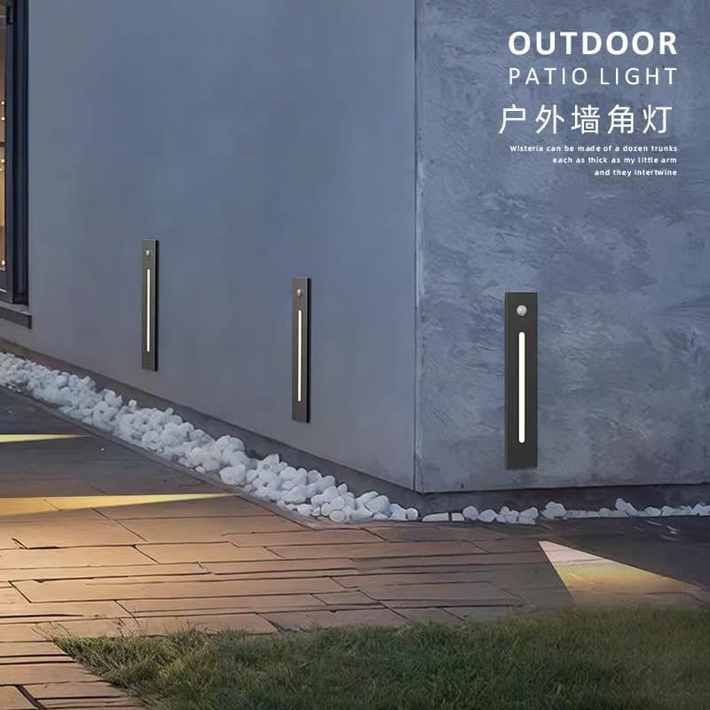 Cross-border supply LED motion sensor ground light embedded corner lamp corridor step hotel homestay tread light