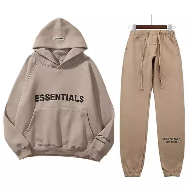 2024 autumn/winter new trendy versatile hooded pullover sweatshirt set, unisex, thickened loose Korean style spring/autumn.