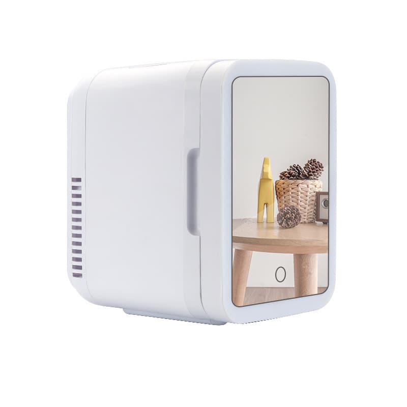 New Cross-Border Car Mini Fridge for Freshness, Cosmetics, and Face Masks, Dual-Use for Car and Home