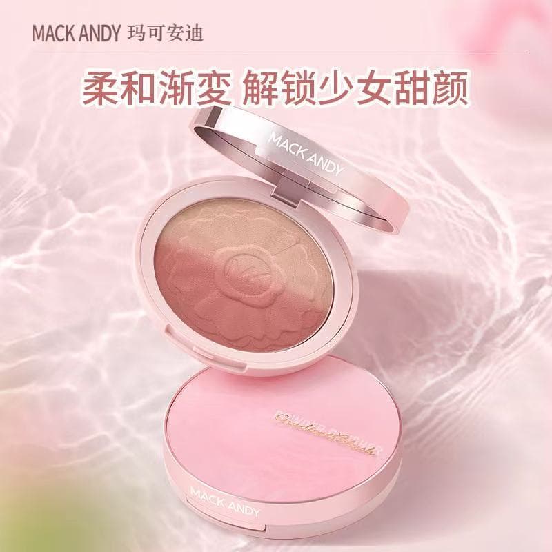 Marco Andy Tipsy Gradient Blush Peach Whitening Sunset Golden Orange Natural Nude Makeup Student Party Matte Rouge