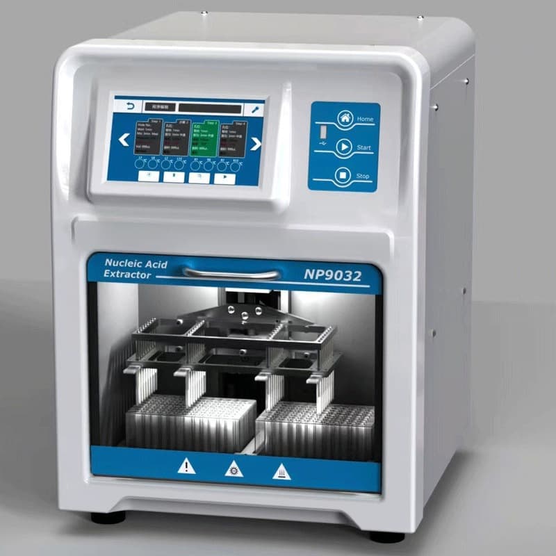 NP9032 Automated Nucleic Acid Extraction System, 32-channel magnetic bead method for nucleic acid extraction and purification.