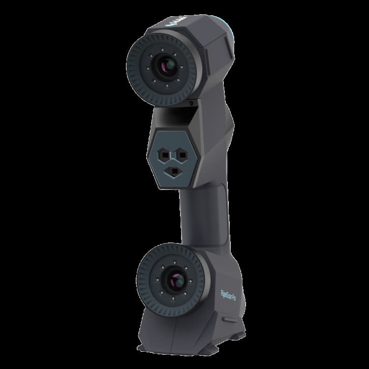 RigelScan intelligent handheld laser 3D dot scanning system.