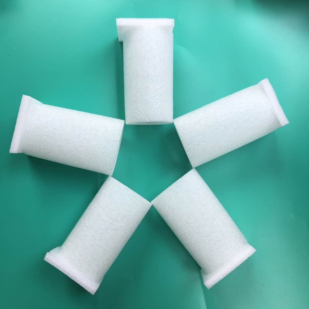 Dongguan Manufacturer Custom Pearl Cotton Round Tube Packaging, Mainly for Hardware Office Chair Protection Pearl Cotton Round Tube