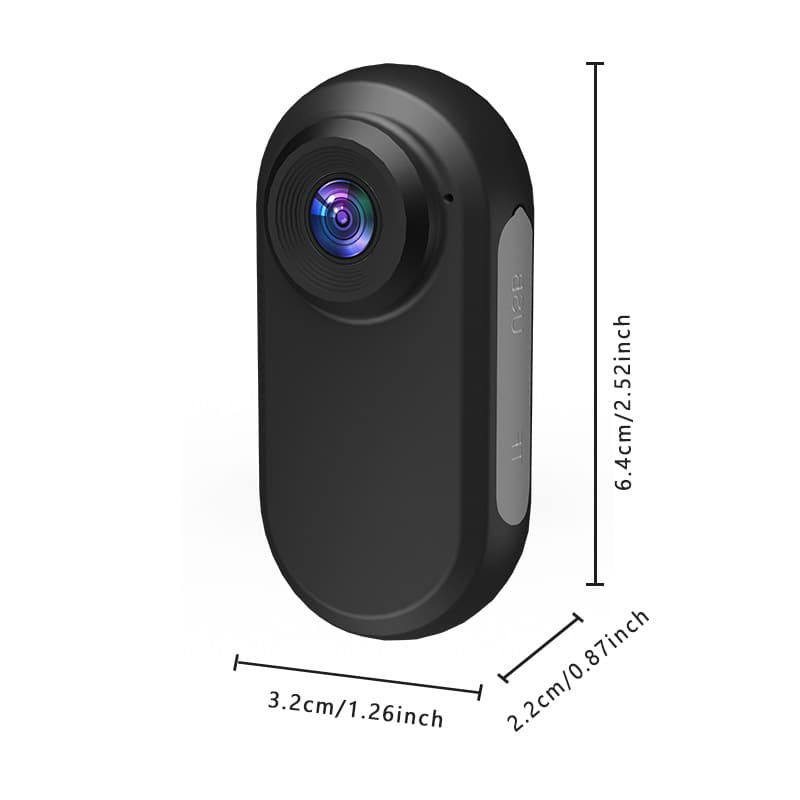 Cross-border 360-degree Motion Thumb Camera Pet Recorder Motorcycle Dash Cam Thumb Pocket Camcorder