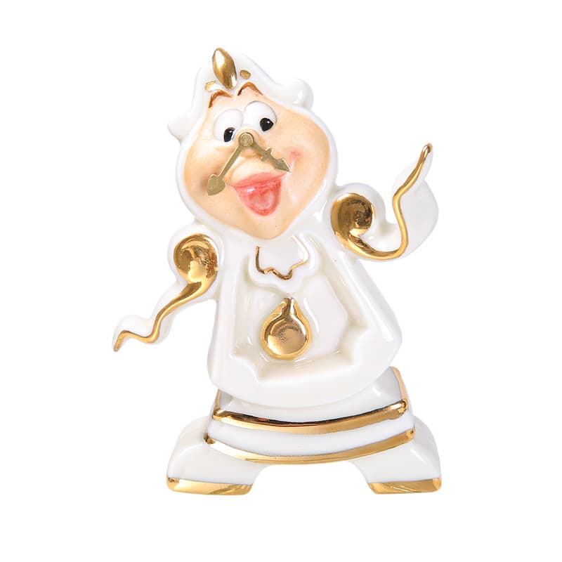 Japanese-style Beauty and the Beast Teapot Mug Living Room Tea Cup Set Geshua Alarm Clock Gift 18K Gold Plated