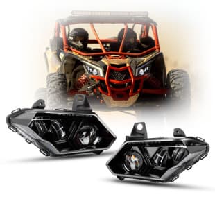 LED Headlight for Can Am Maverick X3 TurboR 2017-2023