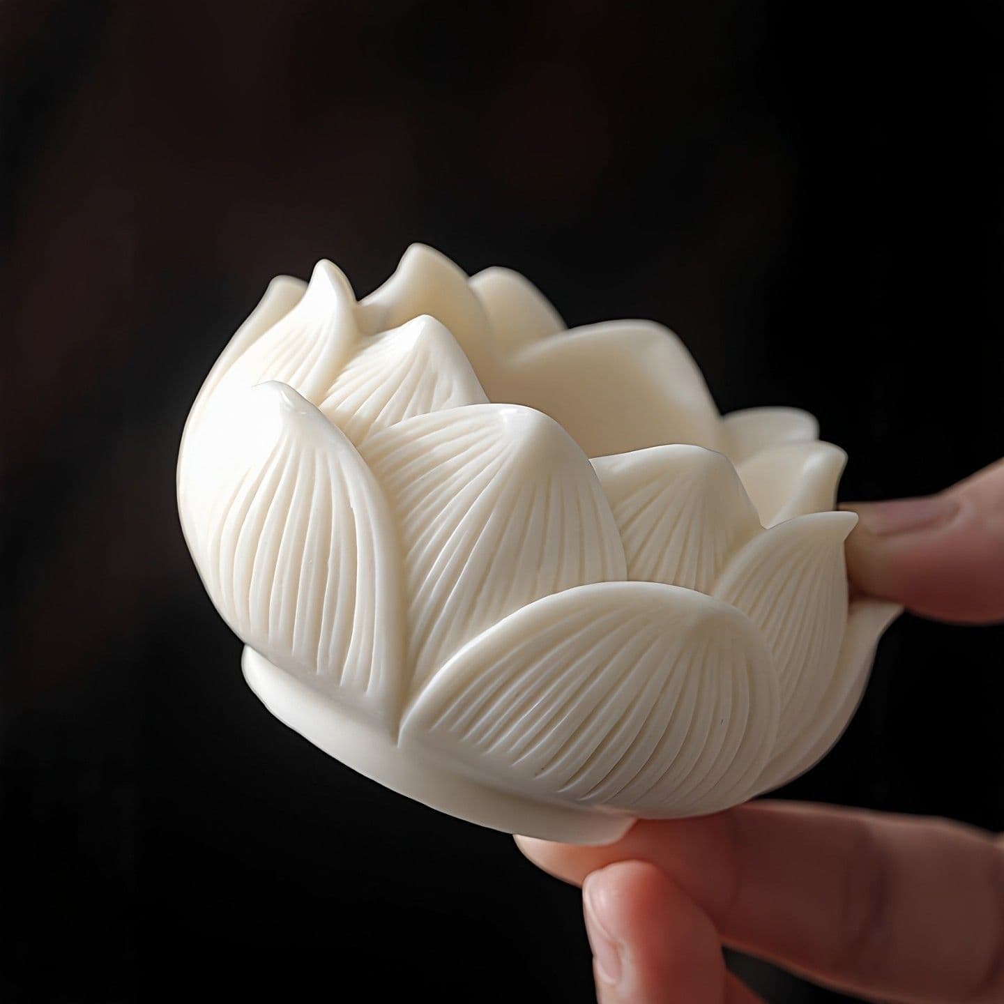 Free Shipping Tagua Nut Lotus Incense Stick Holder Creative Mini Incense Burner for Home Indoor Sandalwood Aromatherapy Tea Table Incense Rest