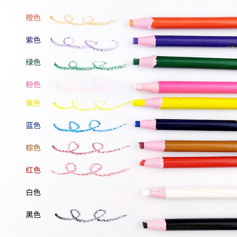 Manufacturer supply pull line crayon roll paper pen clothing line marking pen children's painting non-dirty hand crayon wholesale