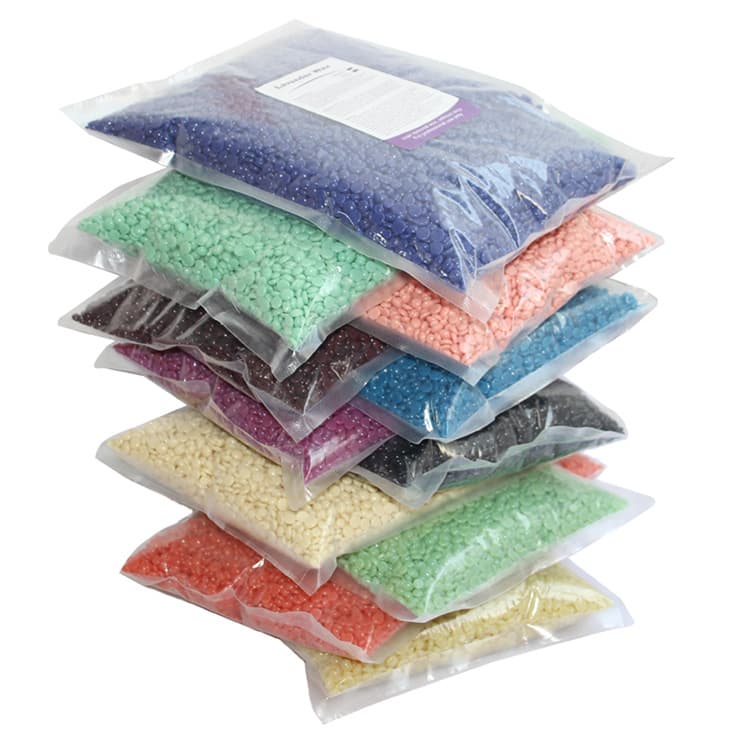 500g Bag Paperless Hair Removal Wax Beans Solid Hard Wax Hot Wax Honey Wax Full Body Hair Removal Cross-Border E-commerce Factory Wholesale
