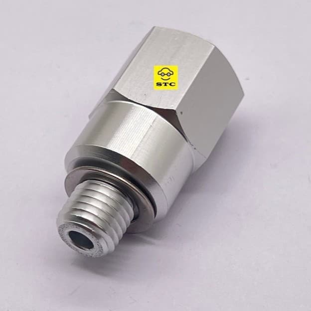 STC014-8NPT M12x1.5-3 Aluminum Cross-Border Trade Suitable for Oxygen Sensor Shielded Connector