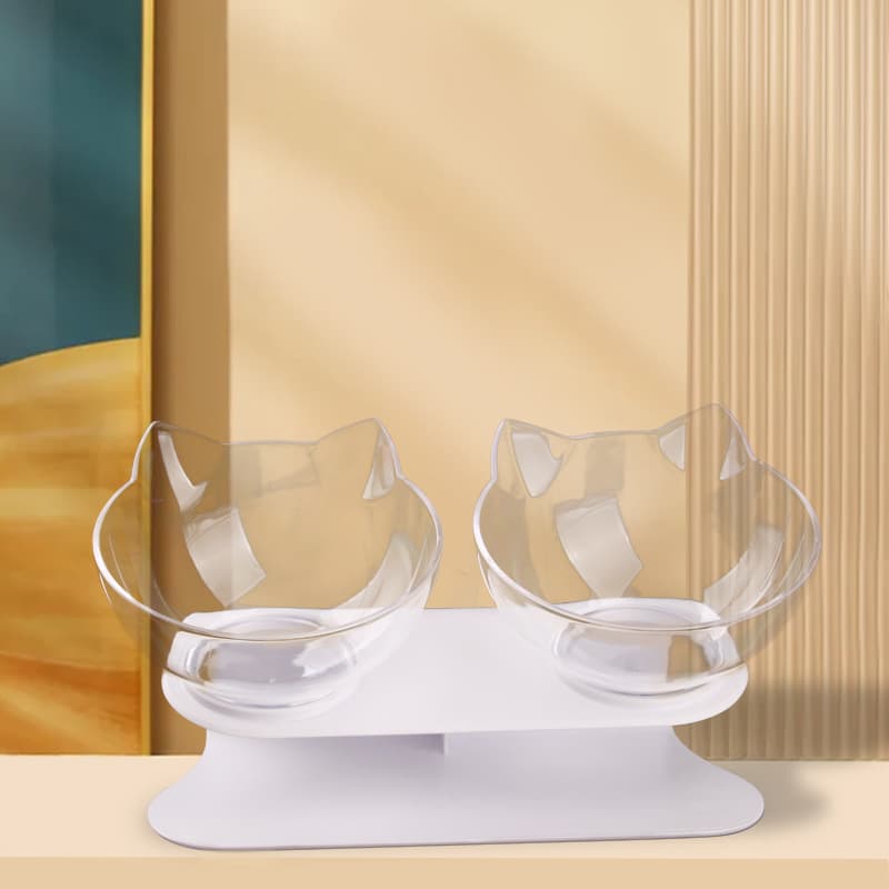 Cat Feeding Utensils Cat Bowls Feeders Treat Dispensers
