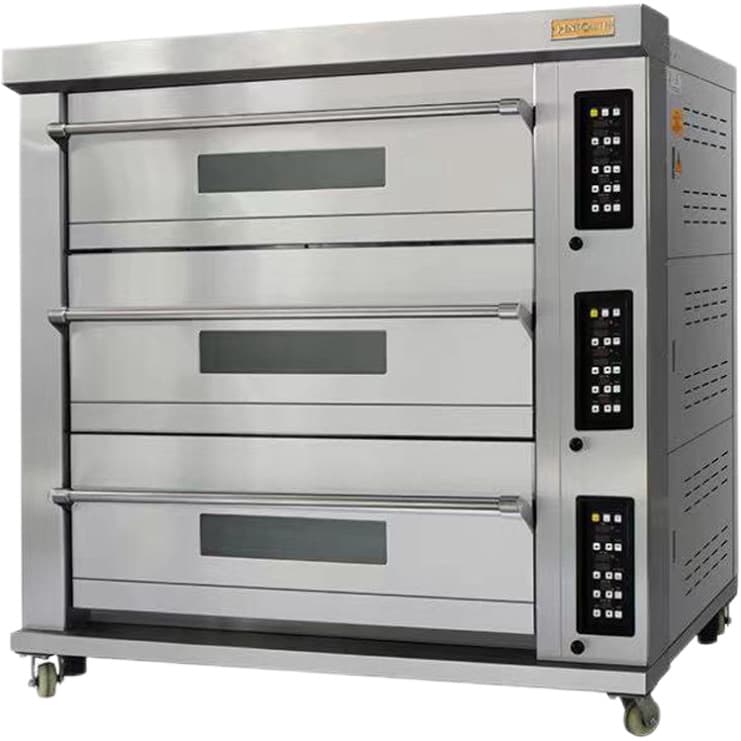 Pancake, Cake, Pizza Oven, Commercial Large Single Layer Double Tray, Automatic Timer, Household & Commercial Electric