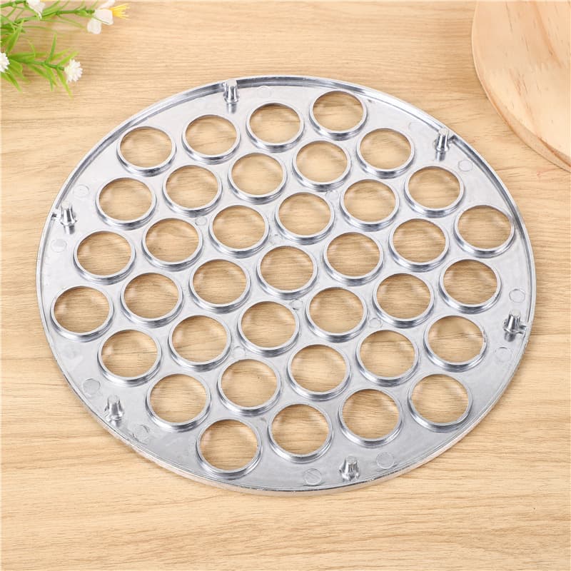 37-Hole Aluminum Dumpling Mold New Dumpling Maker Kitchen Helper Cross-Border Dumpling Mold