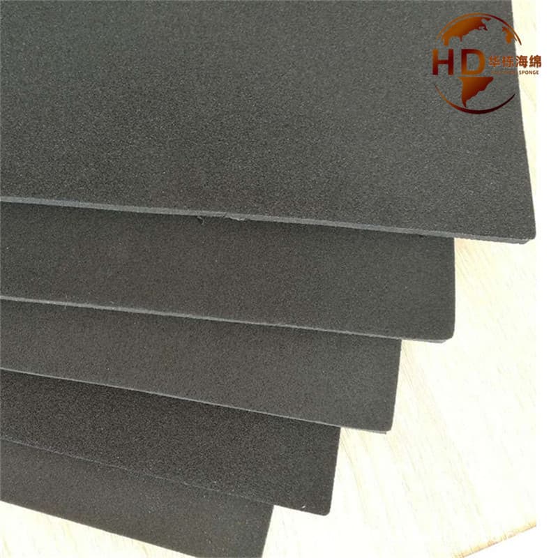 Automotive EPDM High-Temperature Sheet Ethylene Propylene Diene Monomer Buffer Closed-Cell Coated Roll Foam Material Wholesale
