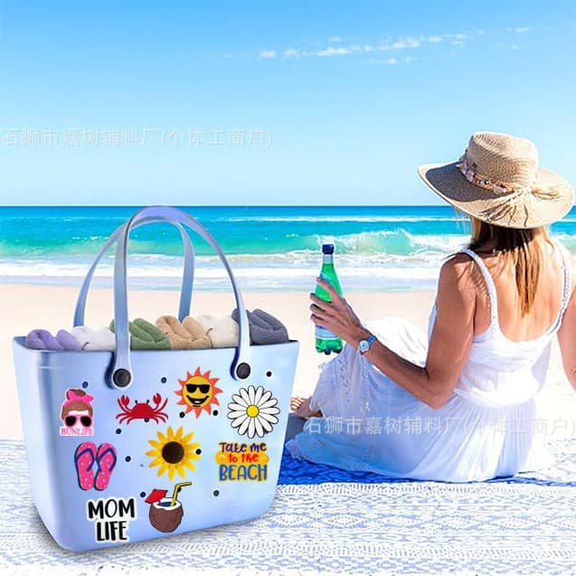 Large Size BOGG Bag Big Shoe Charm BOGG Bag Hole Bag Accessory Summer Beach Large Size Shoe Buckle
