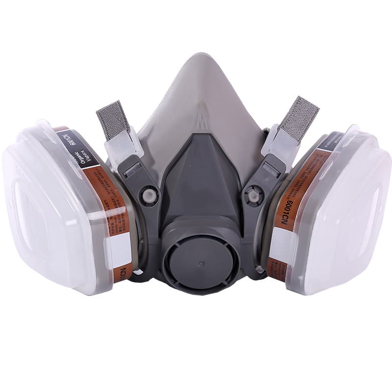 6200 Gas Mask for Spray Painting, Sanding, Renovation, Pesticide Application, Chemical Dust Protection, Dust and Toxic Gas Mask