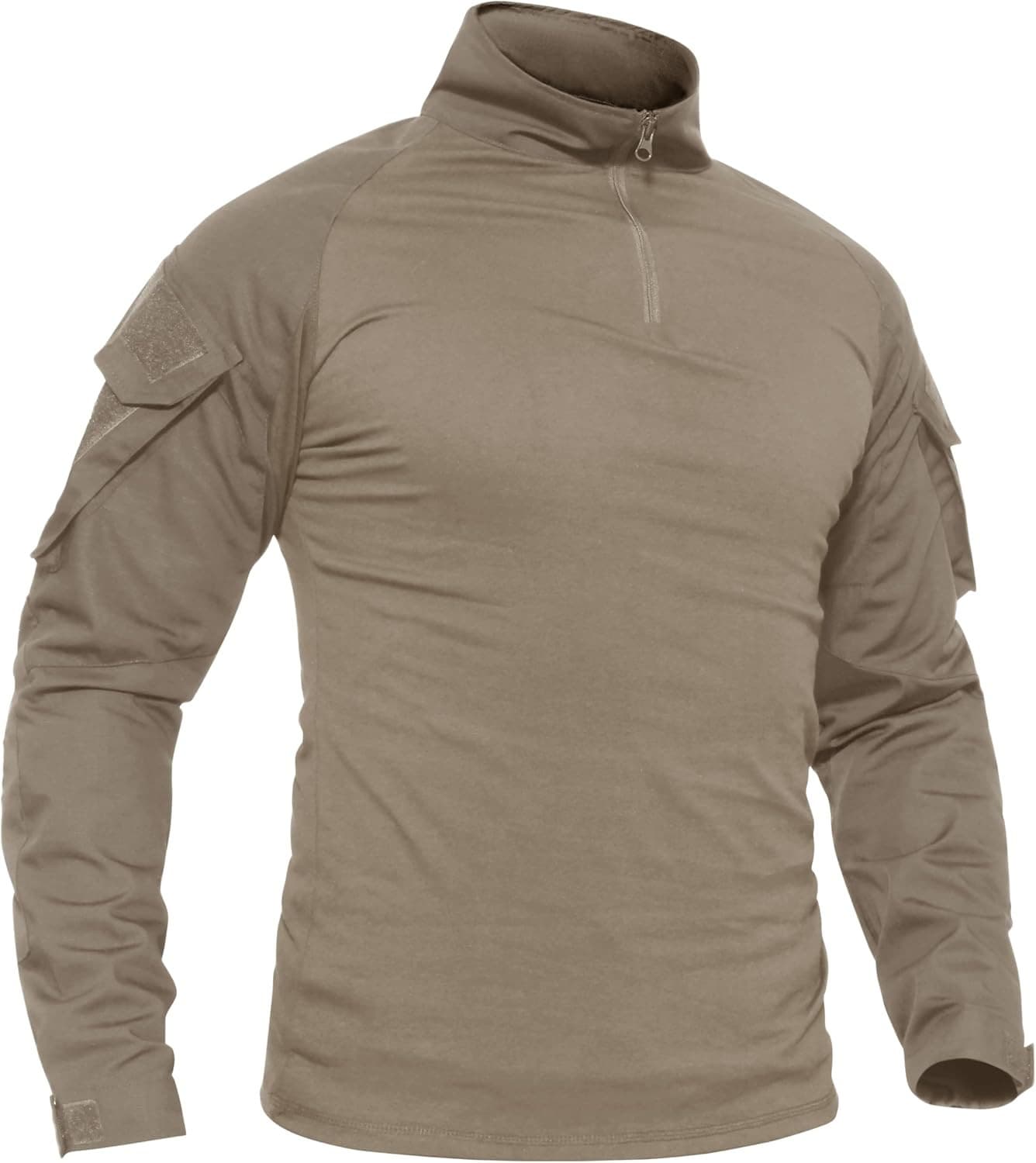 2026 Amazon Outdoor Sports Men's Camouflage T-Shirt Top Military Wear-Resistant Breathable Combat Uniform Stock Wholesale