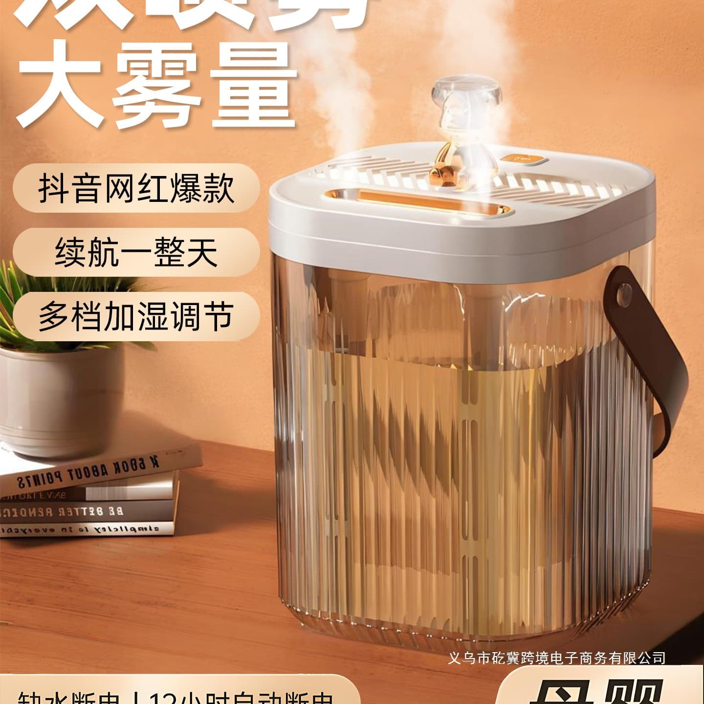 Humidifier for Bedroom Home Use, Quiet, Suitable for Pregnant Women and Infants, Small Air-Conditioned Room, 2025 New Model USB Portable Office