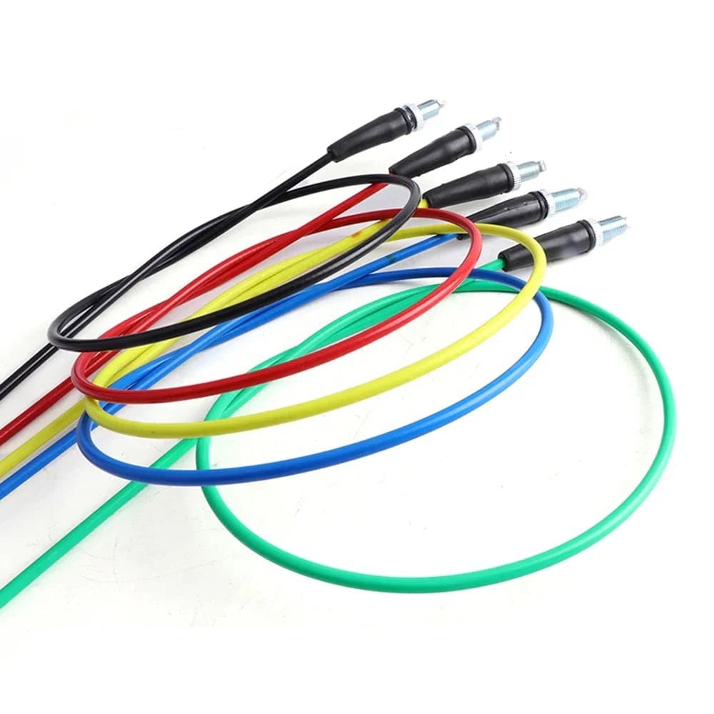 Cross-border off-road motorcycle accessories metal flexible shaft cable universal throttle clutch cable auto parts