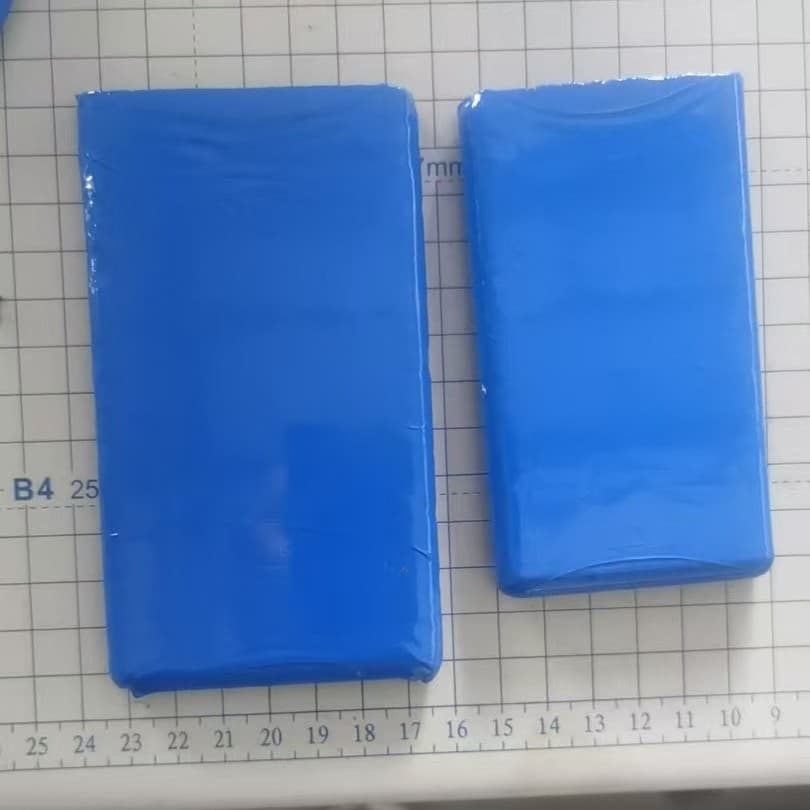 1260110 lithium battery counterweight aluminum film/blue film model no voltage 9373129 counterweight battery space