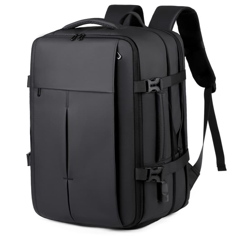 Export Large Capacity Business Backpack Expandable Breathable Commute Travel Backpack Multi-functional Business Casual Backpack