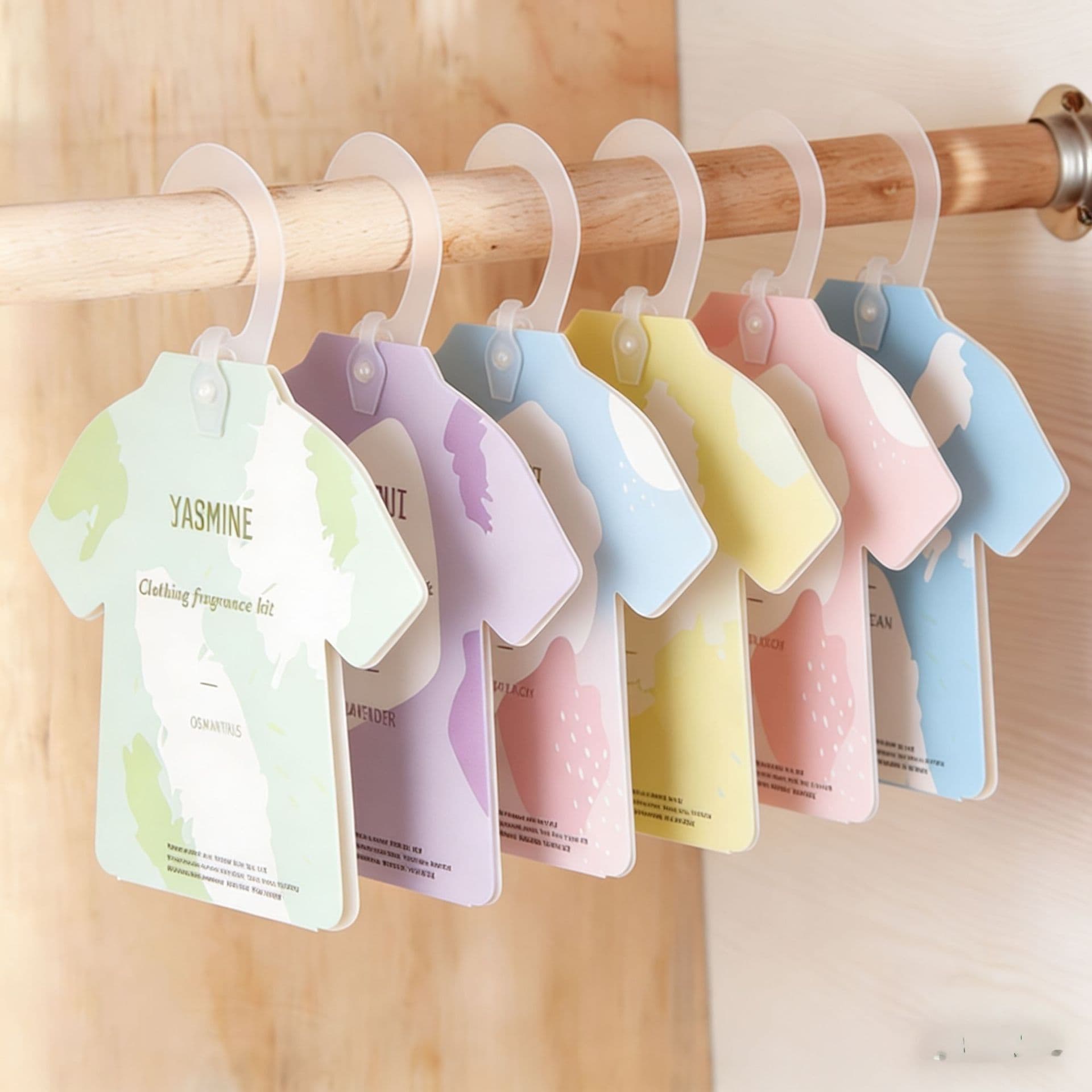 Cross-Border Wardrobe Clothing Deodorizing Fragrance Pack, Wardrobe Aromatherapy, Long-Lasting Fresh Scent for Indoor Use, Bedroom and Car Fragrance Sachet