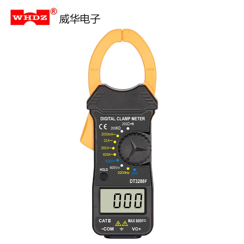 Clamp Meter DT3288F Portable Current Tester Non-Contact Current Testing with Frequency Test
