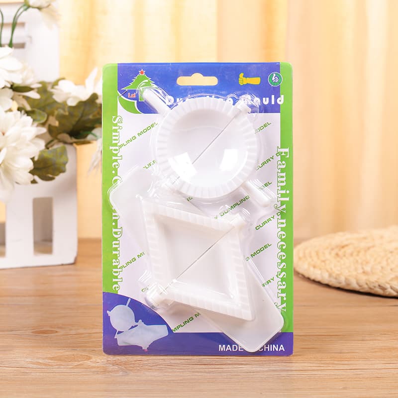Factory Direct Supply Dumpling Maker Tool Round Triangle Dumpling Mold Kitchen Tool Manual Dumpling Press Clip