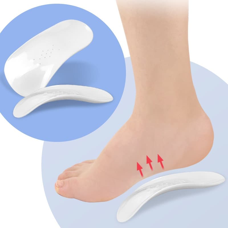 Children's Arch Support Half Insoles for Correcting Bow Legs and Inward/Outward Foot Shape, Orthopedic Arch Support Insoles
