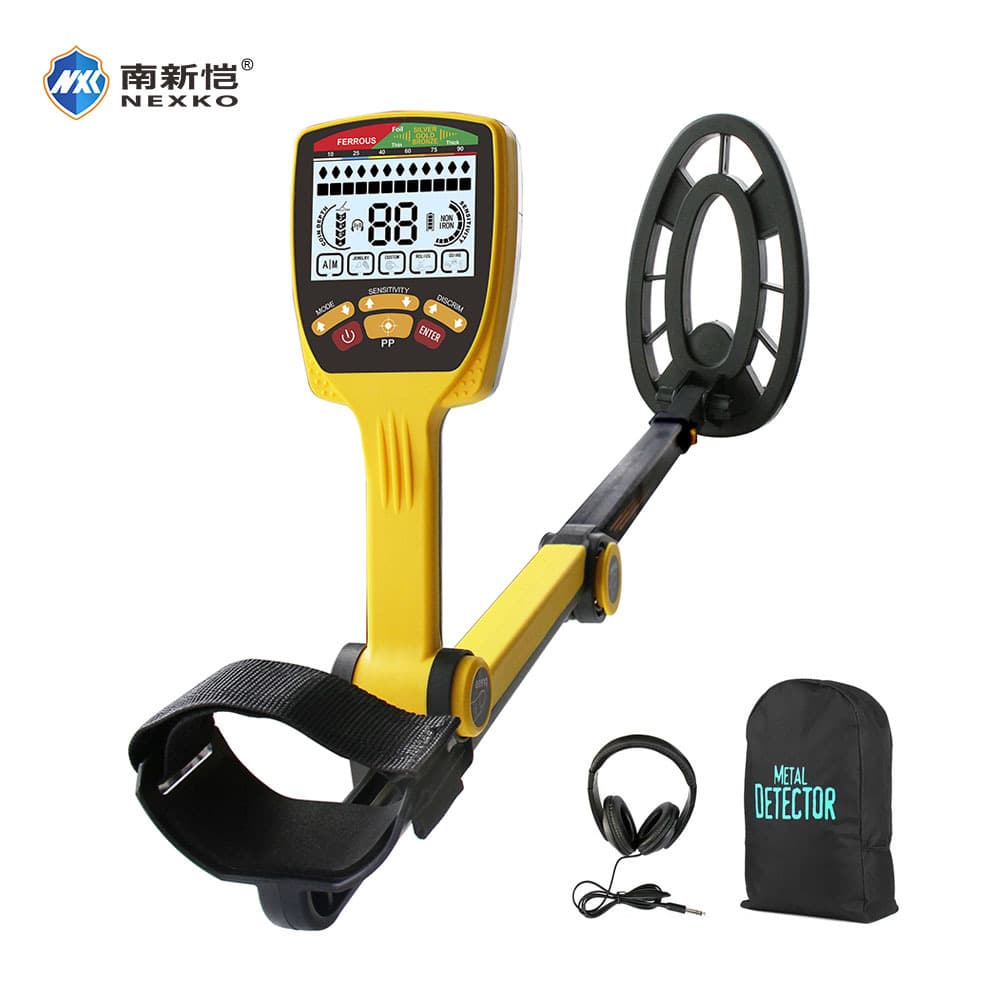 Cross-border Exclusive 650 Foldable Underground Metal Detector, Foldable Gold Detector, Treasure Hunter