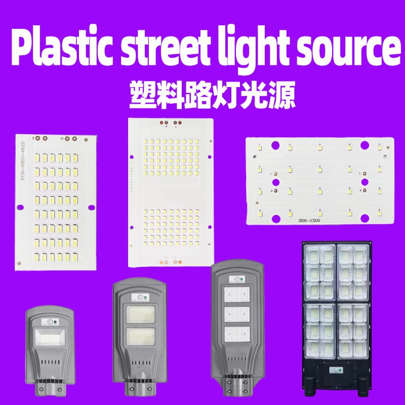 Other electric light source materials: Solar plastic street lamp light source panels (Vietnam, Thailand, Brazil, Mexico)