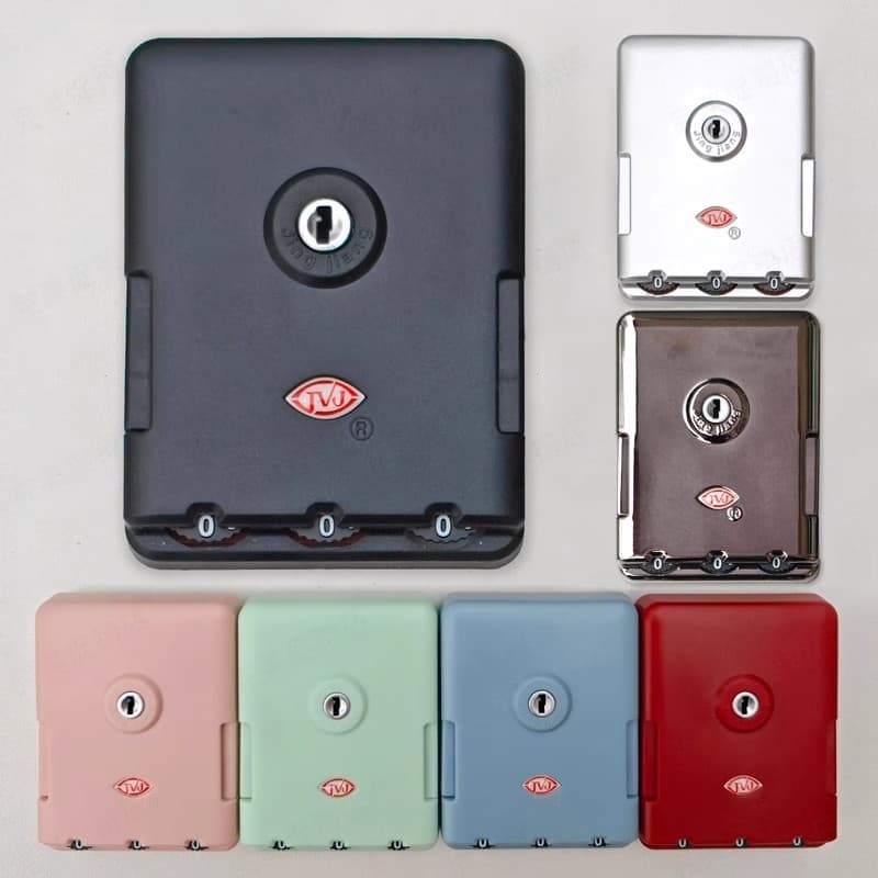 Luggage Customs Lock Repair, Aluminum Frame Suitcase Lock, Travel Case Buckle Lock for Suitcases