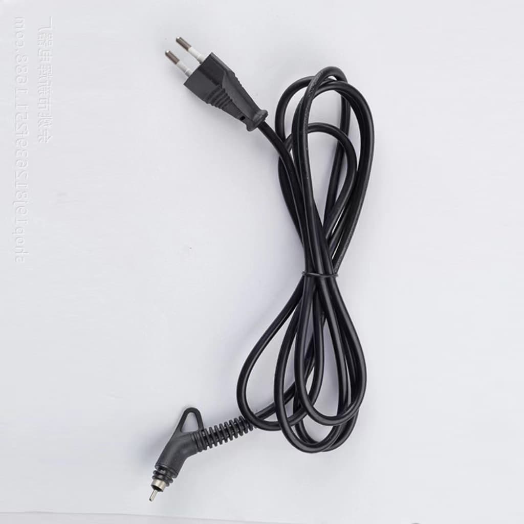 Two-Core European Standard Rotating Tail Power Cable Hair Straightener Hair Dryer Plug Wire 2*0.75 Square Rotating Tail Power Cable