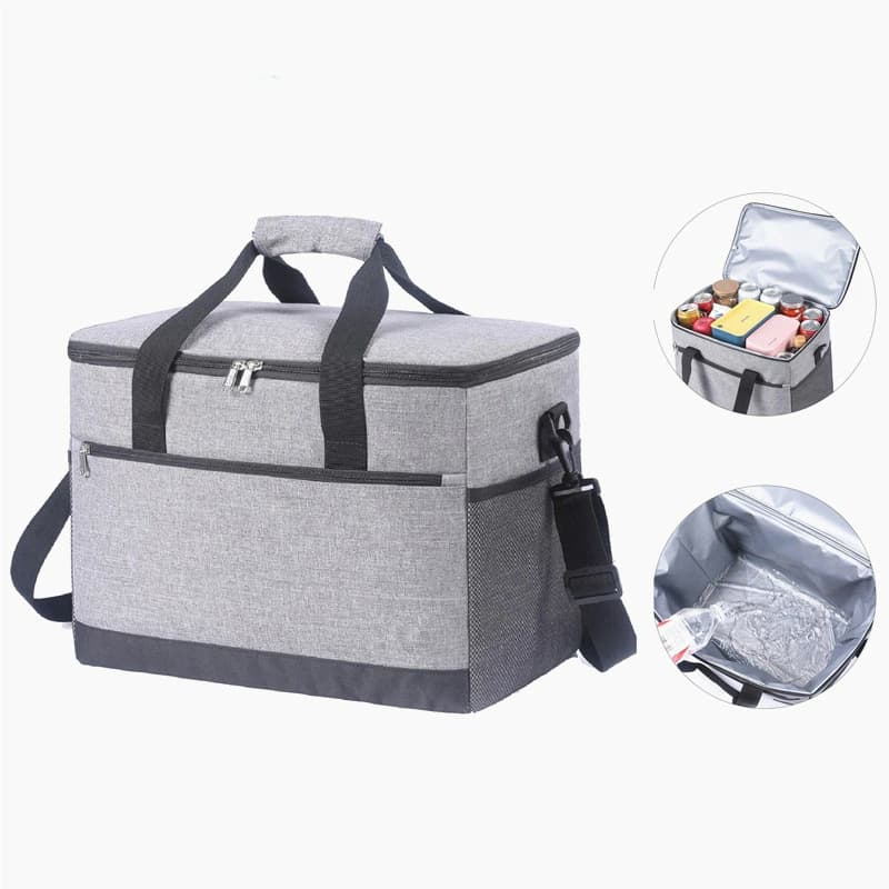 Large Capacity Single Shoulder Outdoor Car Cooler Bag Leak-Proof Insulated Bag Free Shipping Wholesale