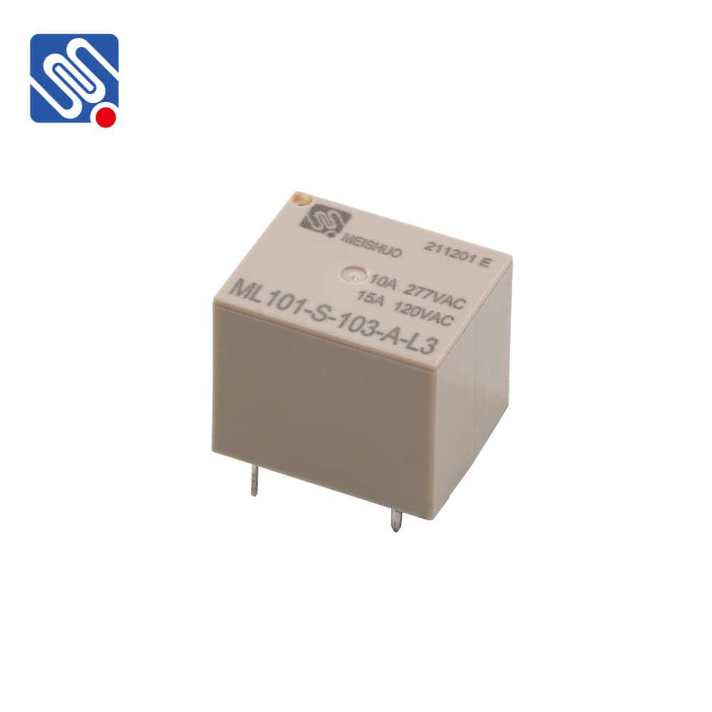 Meishuo Ultra-Compact High-Power Magnetic Latching Relay 15A ML101 Smart Home Application Relay