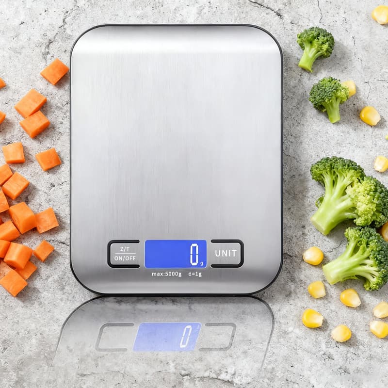 Factory Wholesale P20 Kitchen Scale Portable Stainless Steel Household Scale 2012 Food Baking Scale 10kg Electronic Gram Scale