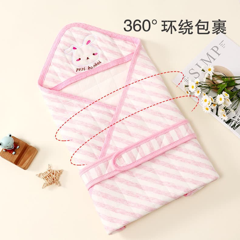 Newborn Baby Essential Natural Colored Cotton Swaddle Blanket Wrap Receiving Blanket Infant All-Season Swaddle Throw Blanket