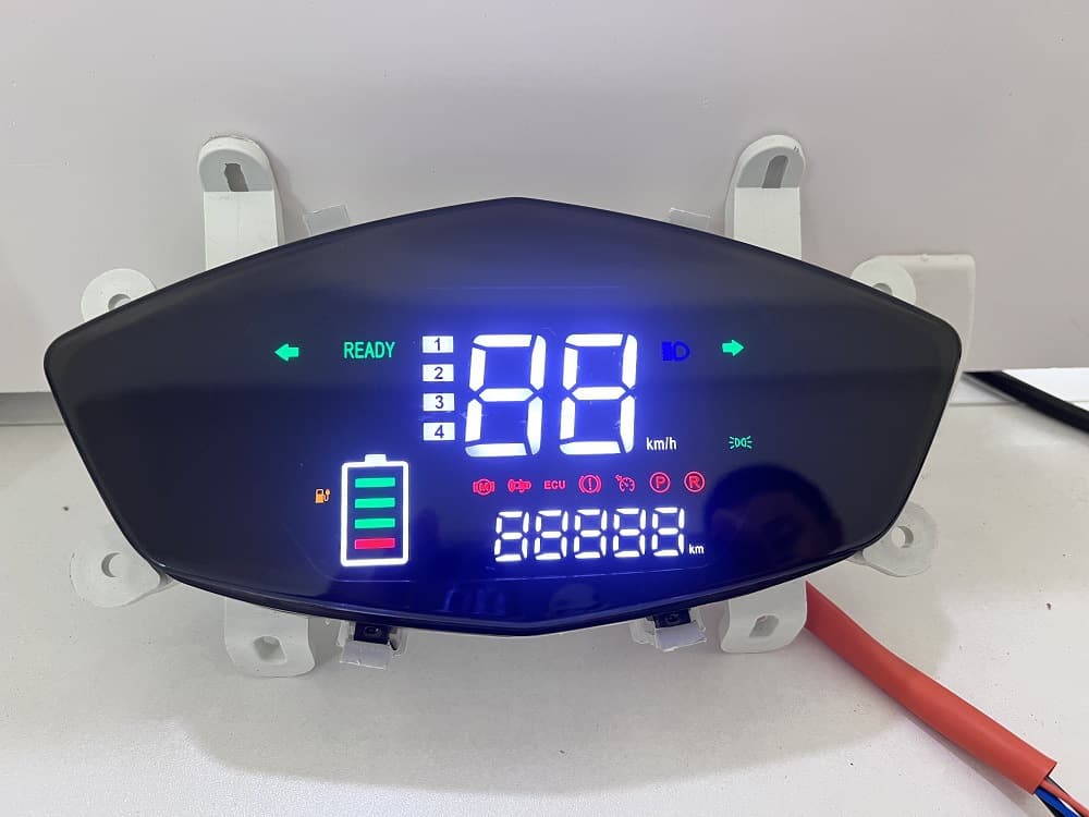 48V60V72V Electric Vehicle Instrument Factory Direct Digital Display High Definition Electric Vehicle Instrument